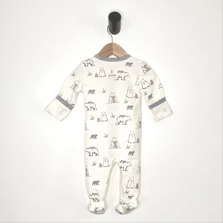 MeOMyEarth Bear Family Footie – Made from Eco-Friendly Fabric