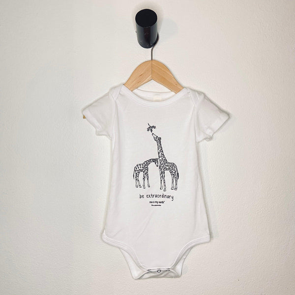 MeOMyEarth Giraffe - Be extraordinary Bodysuit – Eco-Friendly Fabric