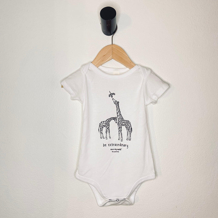 MeOMyEarth Giraffe - Be extraordinary Bodysuit – Eco-Friendly Fabric