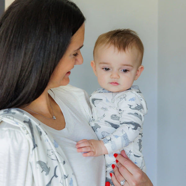 MeOMyEarth Marine Life Footie – Made from Eco-Friendly Fabric