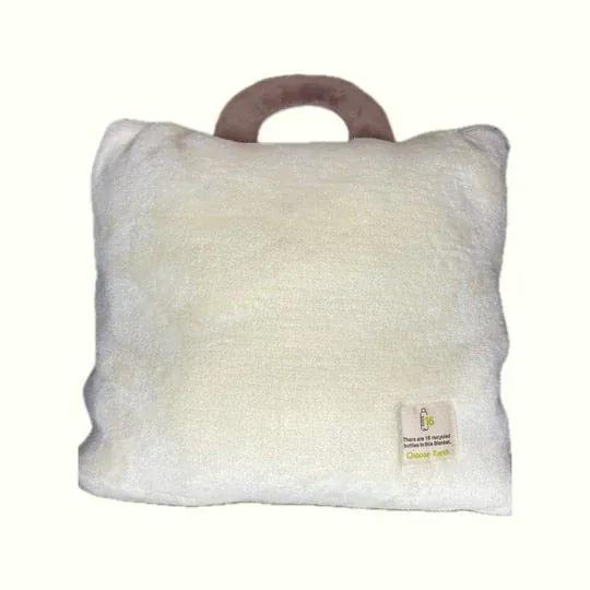 MeOMyEarth Plush Bear case with attached blanket inside