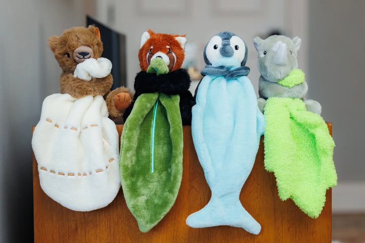 MeOMyEarth Rhino Plush Lovie