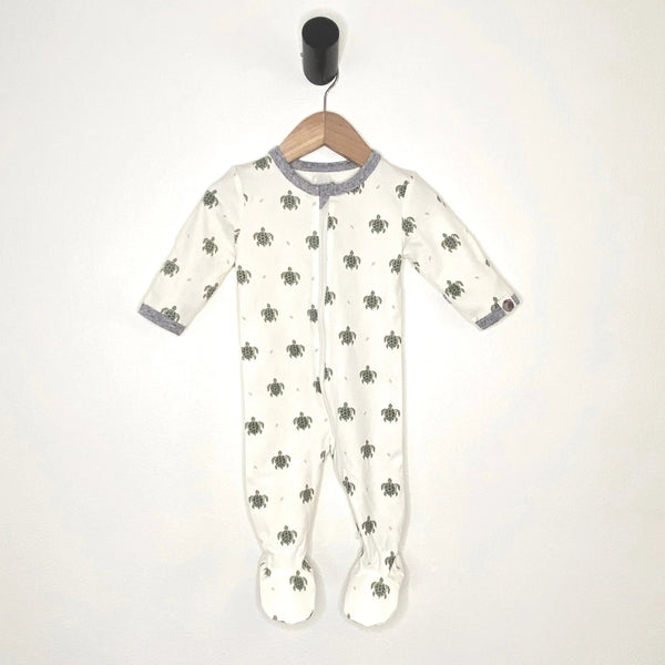 MeOMyEarth Sea Turtle Footie – Made from Eco-Friendly Fabric