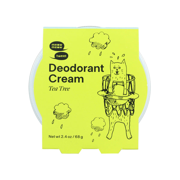 Meow Meow Tweet Tea Tree Zero Waste Deodorant Cream