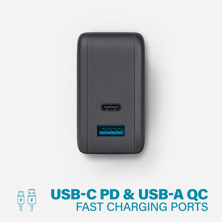 Nimble Charcoal WALLY Wall Charger