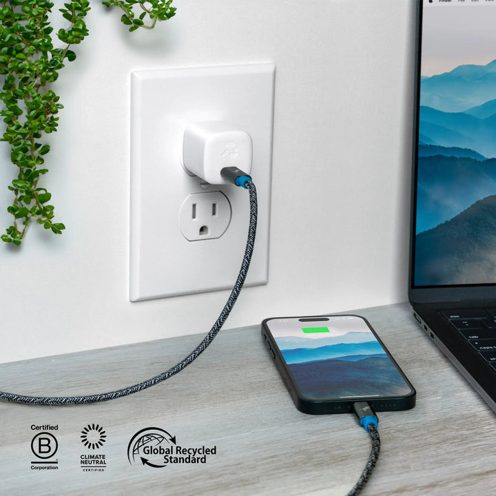 Nimble Polar White WALLY SubNano 20W Wall Charger