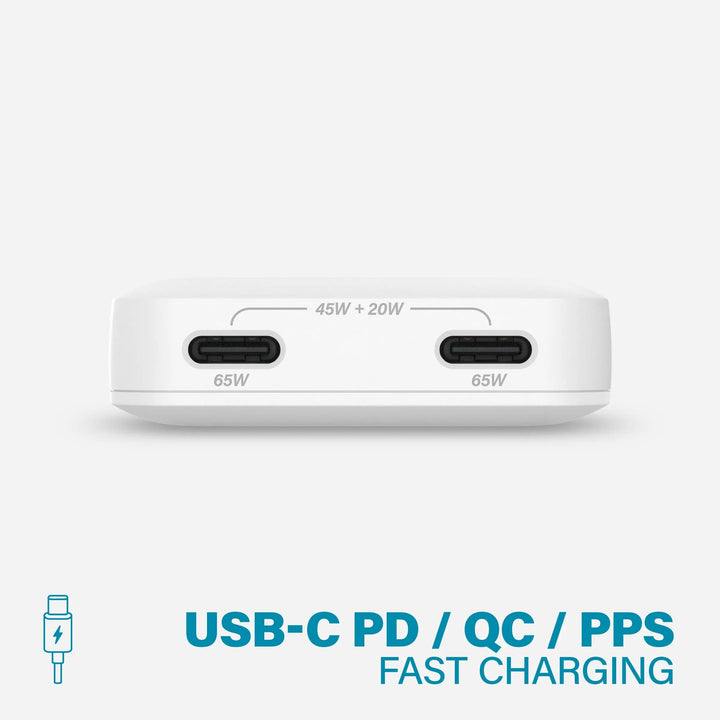 Nimble Polar White WALLY Ultra 65W Wall Charger