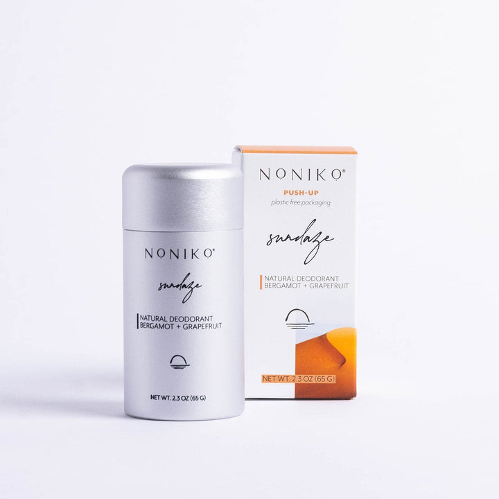 Noniko Skin Zero Waste Natural Deodorant Push-Up, Recyclable, 2.3oz