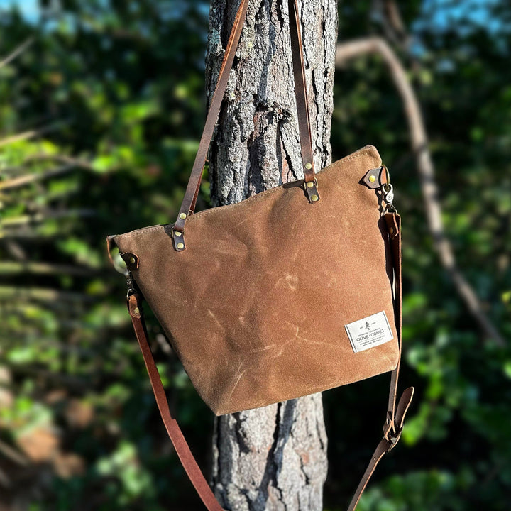 Olive+Comet Shaded Sepia The Marquesa Bag