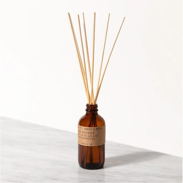 P.F. Candle Co. Amber + Moss Reed Diffuser 3.5oz