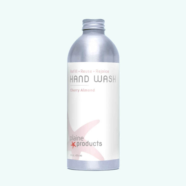 Plaine Products Cherry Almond / 16 oz / No Pump (Refill) Hand Wash