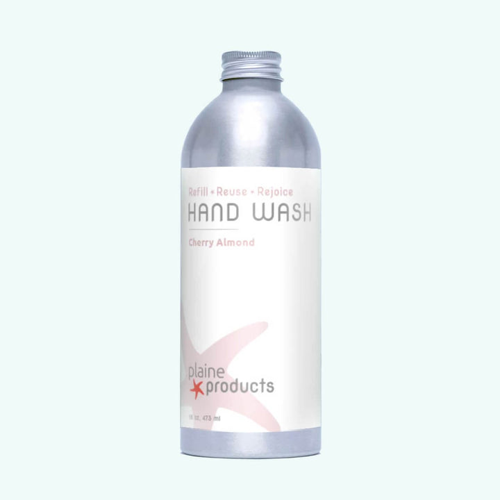 Plaine Products Cherry Almond / 16 oz / No Pump (Refill) Hand Wash
