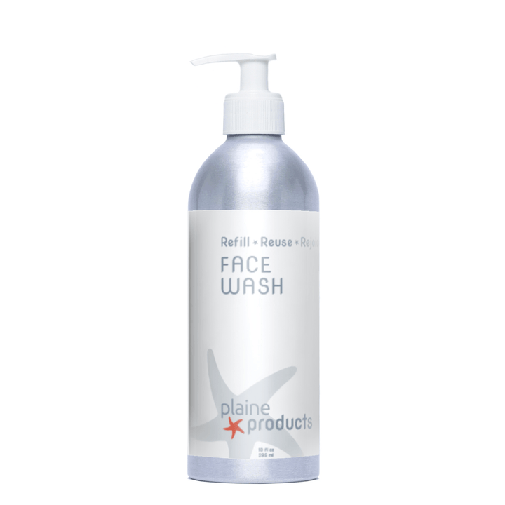 Plaine Products Citrus / 10 oz / 10oz Pump (+.75) Face Wash