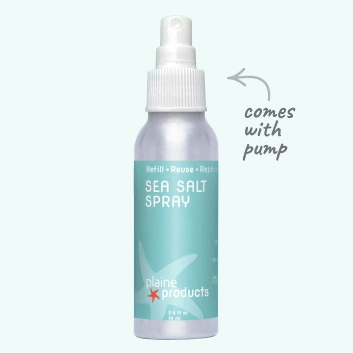 Plaine Products Citrus / 2.5 oz / Pump Included Sea Salt Spray