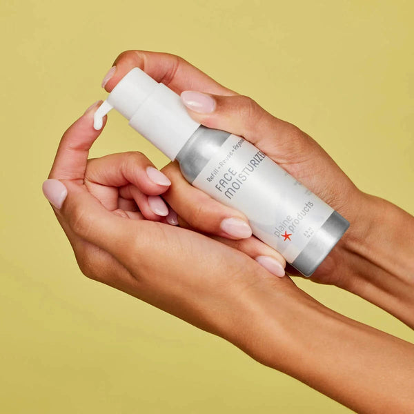 Plaine Products Citrus / 2.5oz Pump (+0.75) Refillable Face Moisturizer 2.5oz