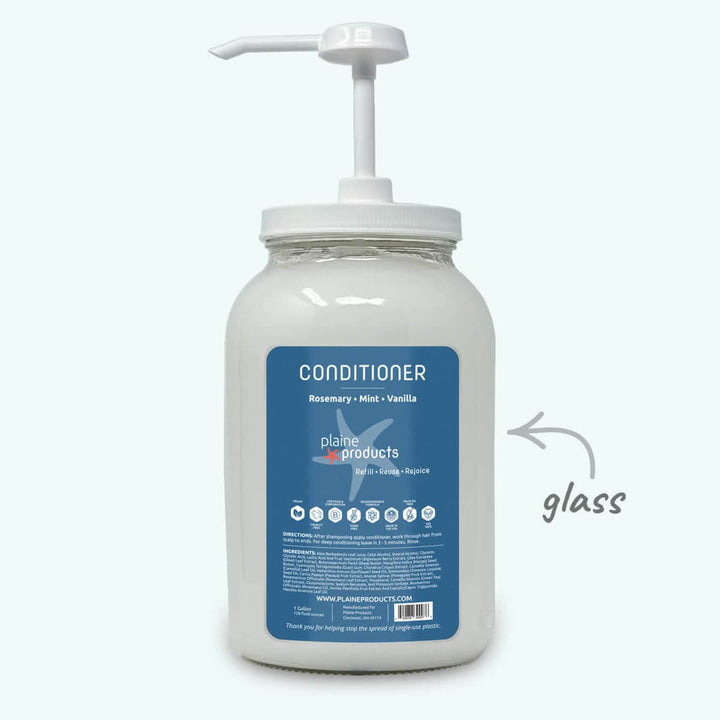 Plaine Products Rosemary Mint Vanilla / 1 gal / Gallon Pump (+$15.00) Conditioner