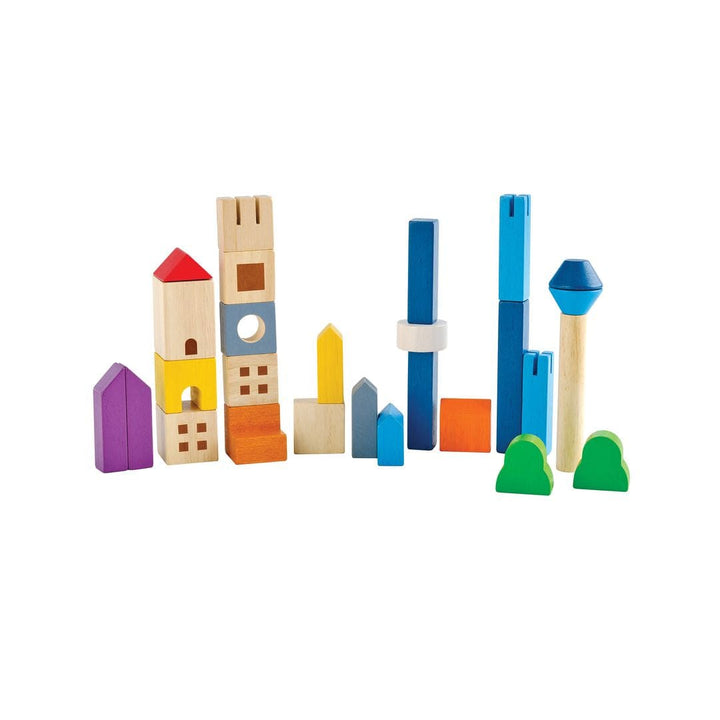 PlanToys USA Cityscape Blocks