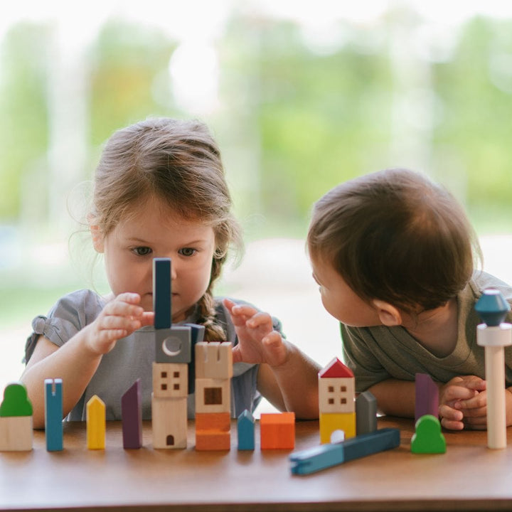 PlanToys USA Cityscape Blocks