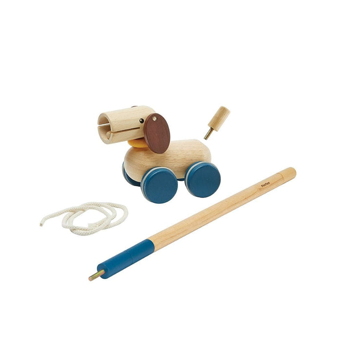 PlanToys USA Push & Pull Puppy