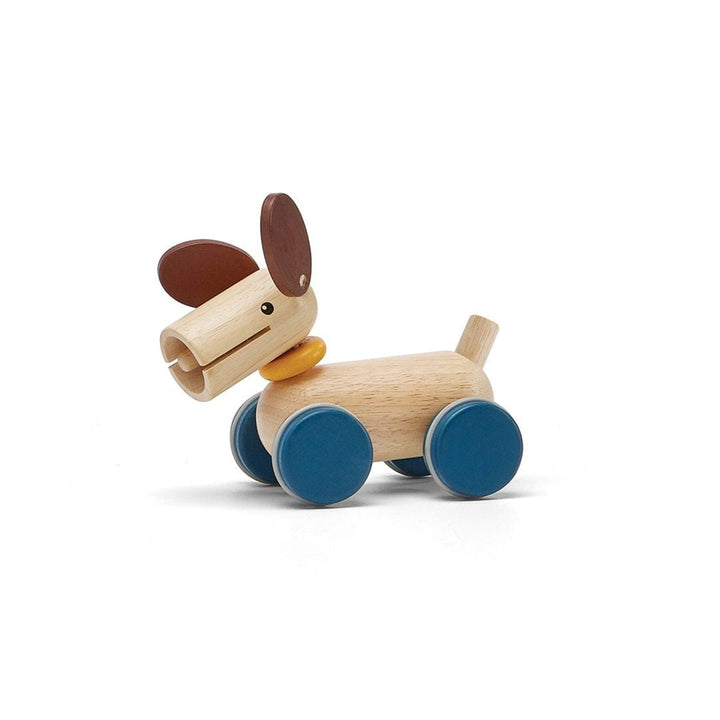 PlanToys USA Push & Pull Puppy