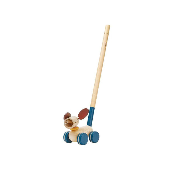 PlanToys USA Push & Pull Puppy