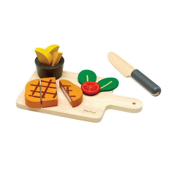 PlanToys USA Steak Set