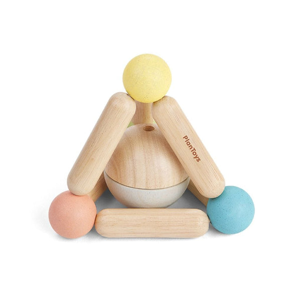 PlanToys USA Triangle Clutching Toy - Pastel