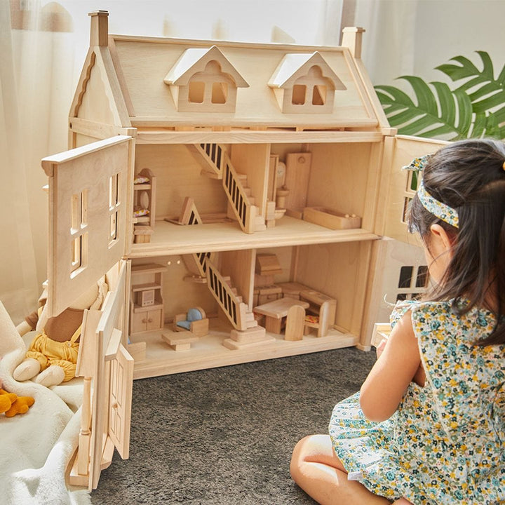 PlanToys USA Victorian Dollhouse