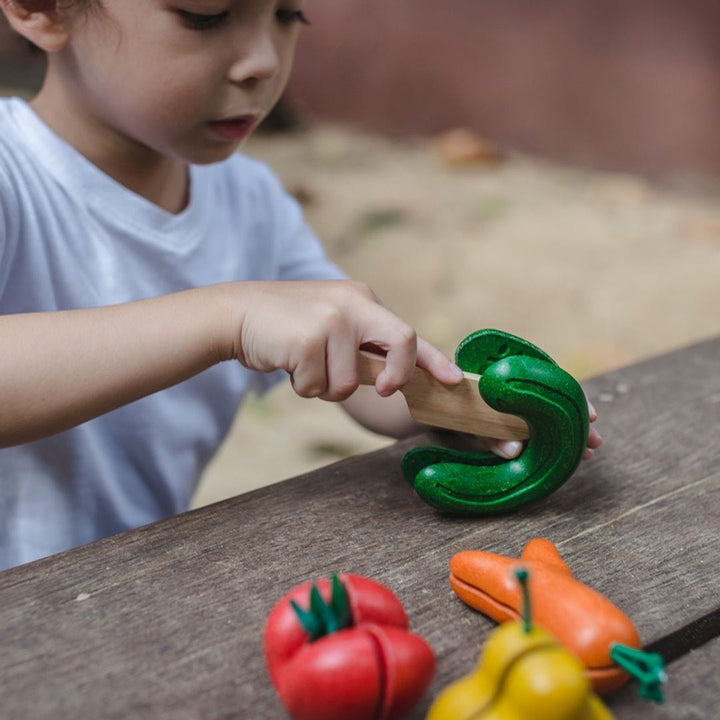 PlanToys USA Wonky Fruit & Vegetables