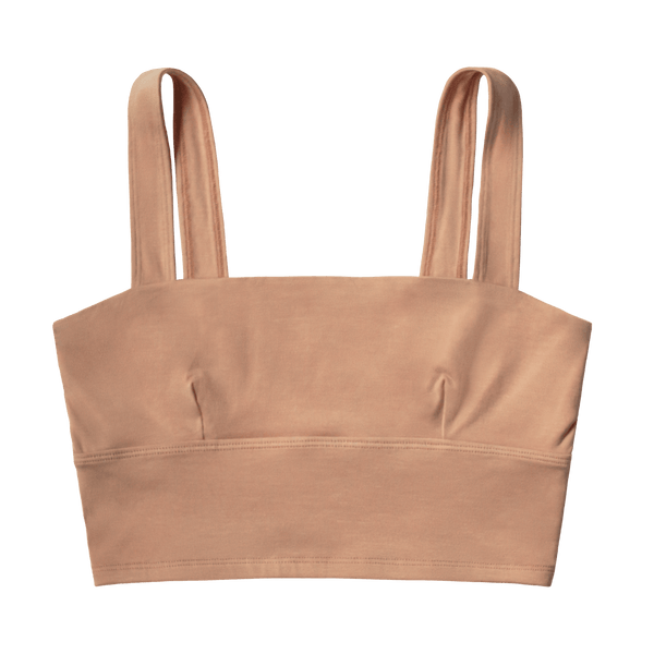 PROCLAIM Maya Nude / S (A-C Cup) TENCEL™ Square Neck Bralette