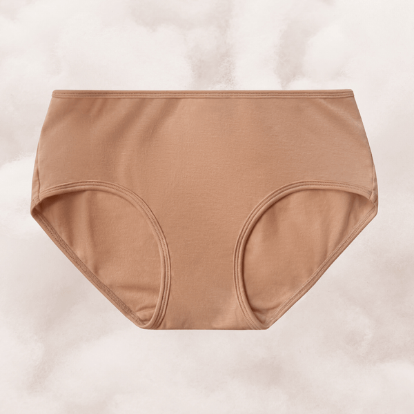 PROCLAIM Maya Nude / S Organic Cotton Mid-Rise Brief
