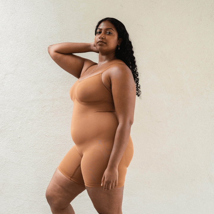 PROCLAIM Mid-Thigh Shapewear Bodysuit