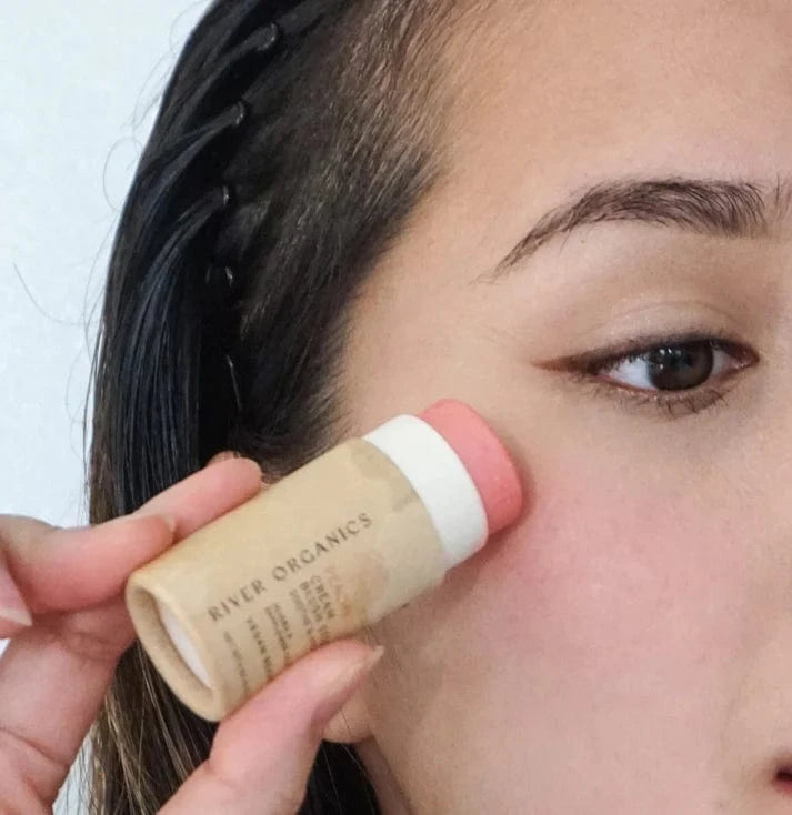 River Organics Peachy Vegan Blush Stick