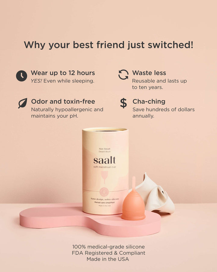 Saalt Menstrual Soft Cup