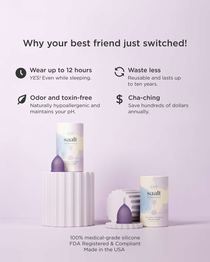 Saalt Menstrual Soft Cup