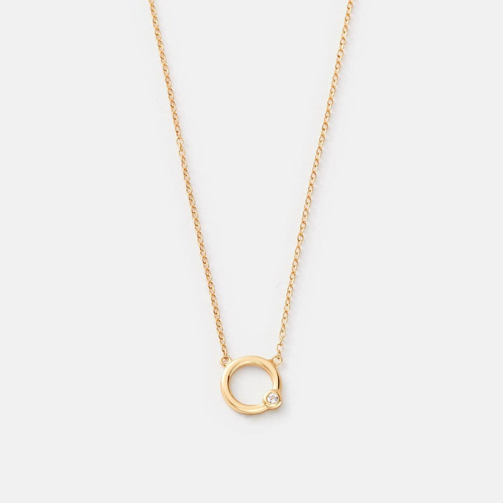 Sara Patino Jewelry Circle Pendant Necklace