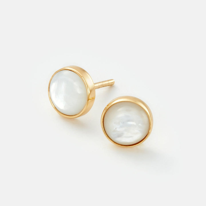 Sara Patino Jewelry Pearl Stud Earrings