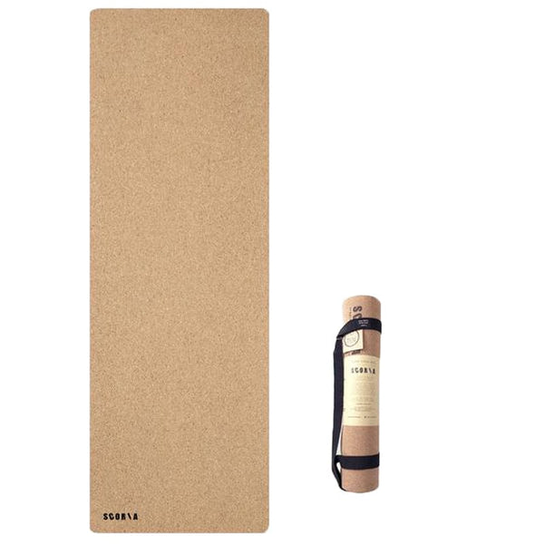 Scoria Extra Thick Cork Yoga Mat 6mm