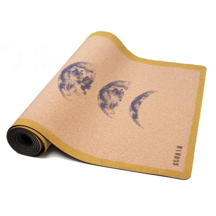 Scoria Moon Phases Cork Yoga Mat 4.5mm