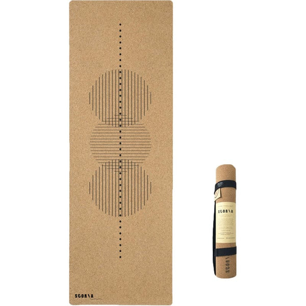 Scoria Revolve Cork Yoga Mat 4.5mm