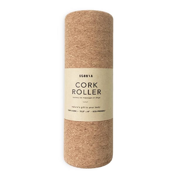 Scoria Short Natural Cork Massage Roller
