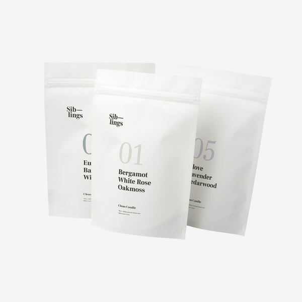 Siblings Candle Refill Pack – Set of 3