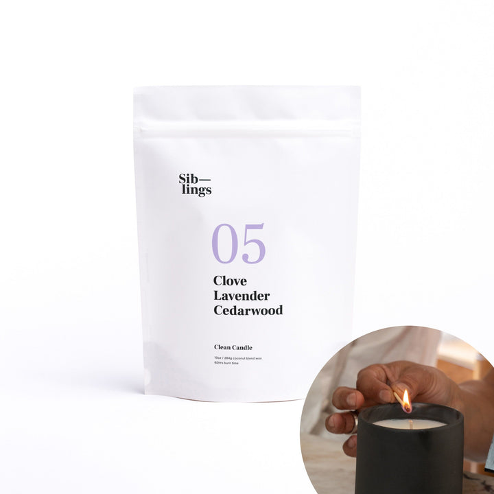 Clove, Lavender, Cedarwood Candle Refill