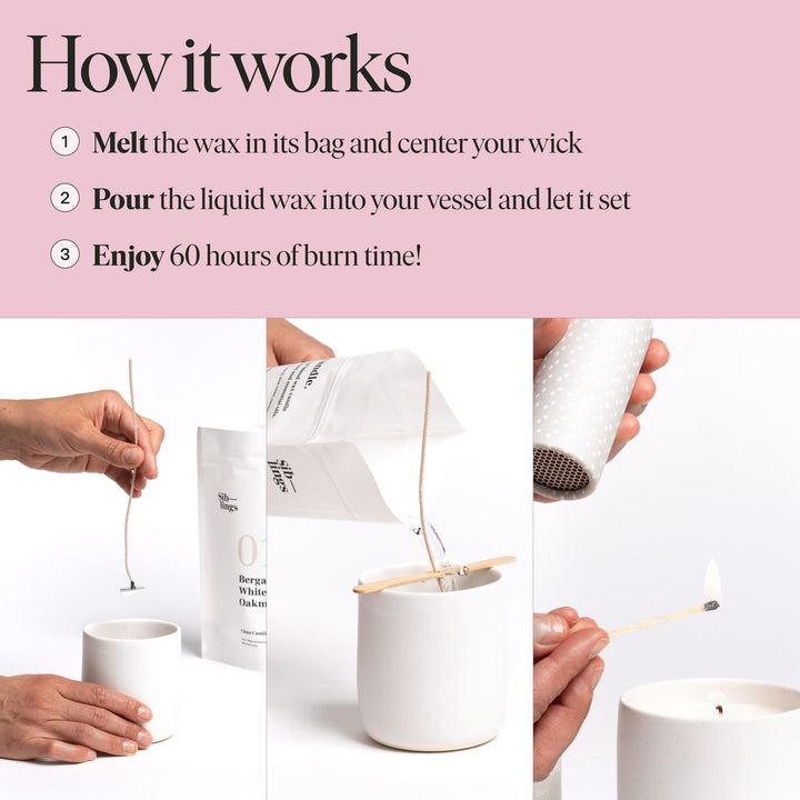 Honeysuckle, Peony, Amber Candle Refill