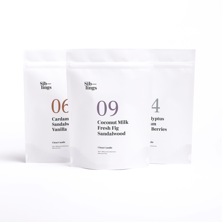 Sweet Woods Candle Refill Pack