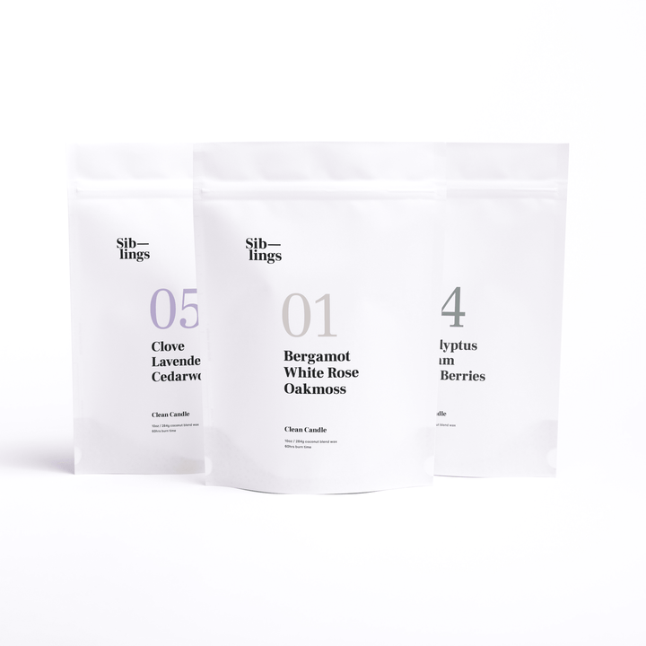 Candle Refill Pack – Set of 3