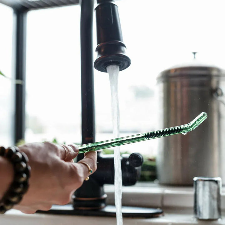 Simply Straws Classic 10" Glass Straw Set - Air