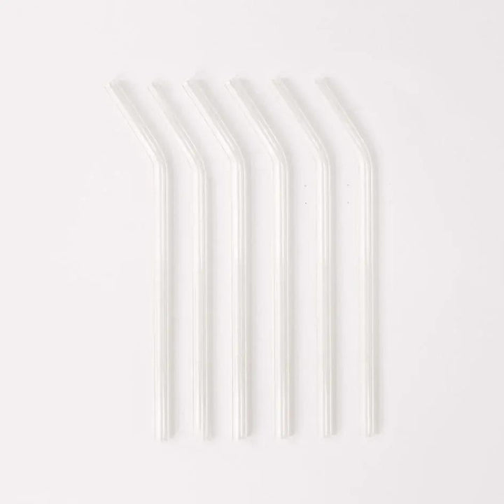 Simply Straws Classic 10" Glass Straw Set - Air