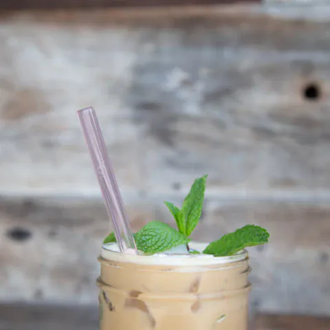 Simply Straws Classic 10" Glass Straw Set - Meadow