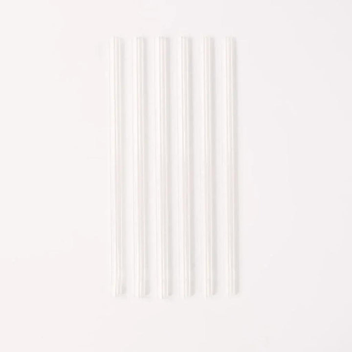 Simply Straws Classic 8" Glass Straw Set - Air